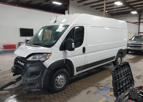 2023 Ram Promaster 2500 High Roof 159 Wb z USA, uszkodzony, nr VIN 3C6LRVDG7PE542373